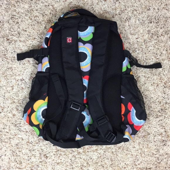 Flower pattern Oversized backpack - Picture 2 of 5